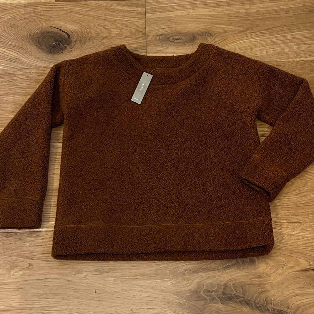 JCrew Brown Cozy Sweater